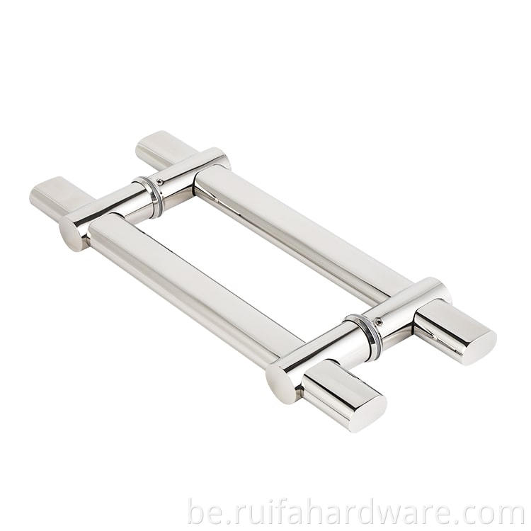 Назад да спіны цягне ручкамі для шкляных дзвярэй (4) Back To Back Pull Handles For Glass Doors (4)